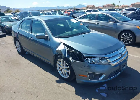2012 Ford Fusion Sel из США, поврежденный, VIN 3FAHP0JA1CR110538
